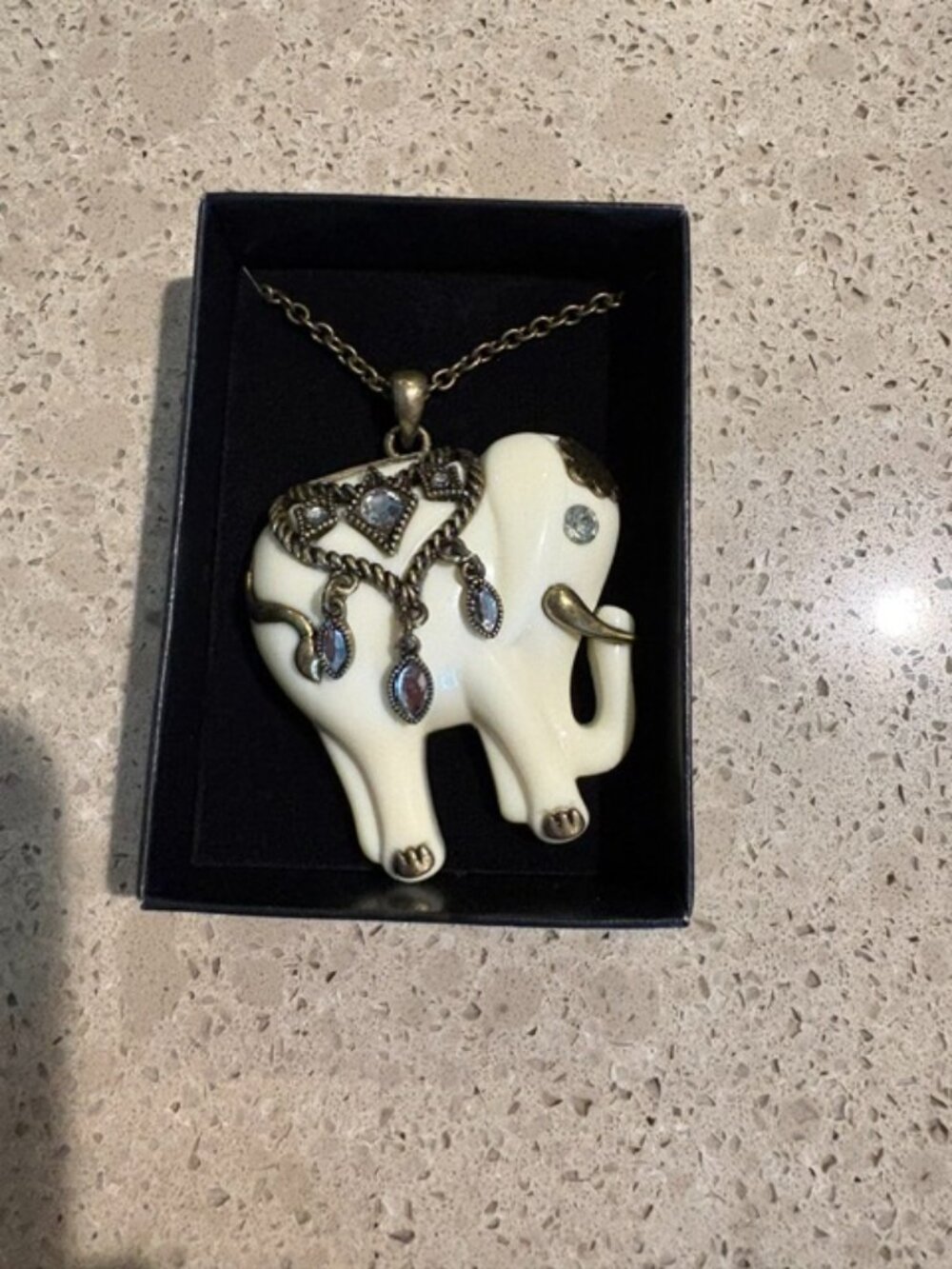Elephant Pendant Necklace